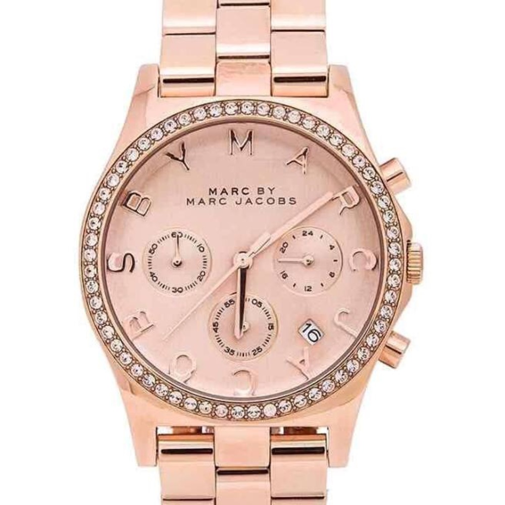 Marc by Marc Jacobs Rose-gold watch